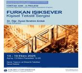 Furkan Işıksever Kişisel Tekstil Sergisi