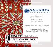 Traditional Turkish Arts Department is at Craftistanbul 4th Handicrafts and Design Fair!