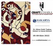 Sakarya Üniversitesi Geleneksel Türk Sanatları Bölümü Craftistanbul Fuarında!