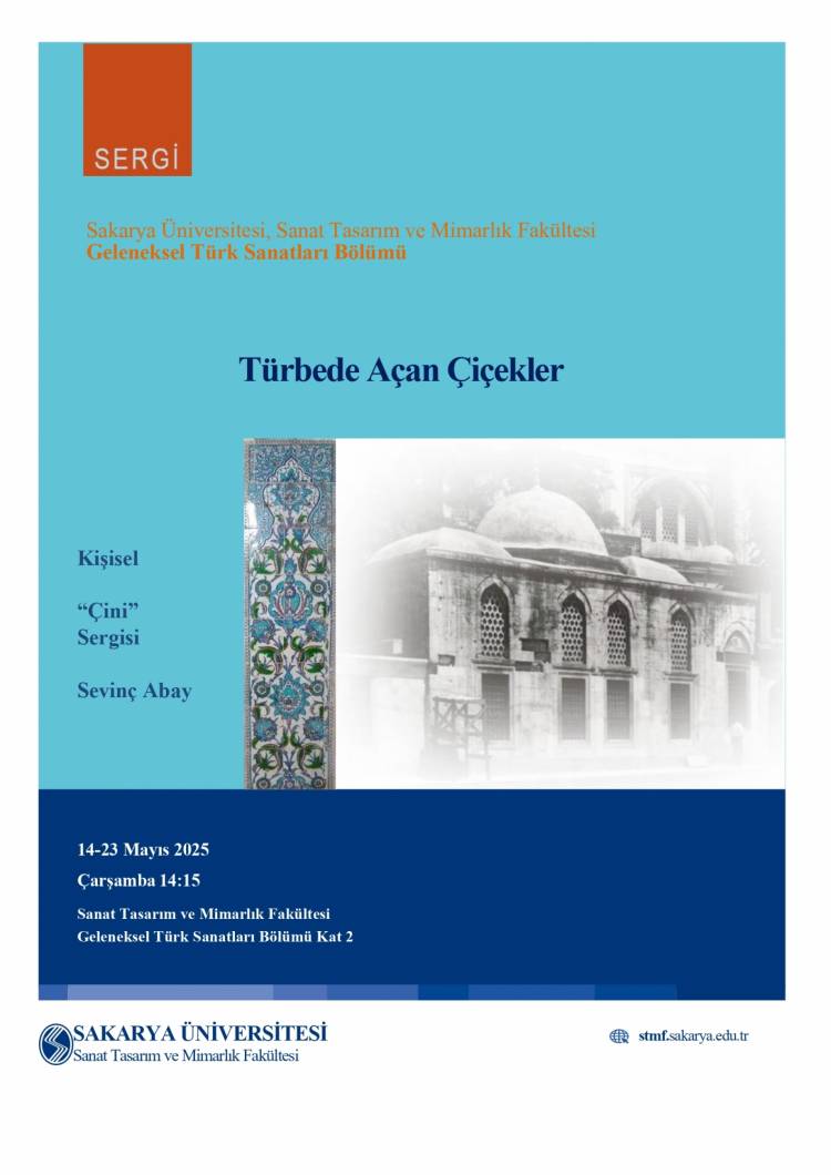“Türbede Açan Çiçekler” isimli kişisel sergi