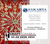 Geleneksel Türk Sanatları Bölümü Craftistanbul 4. El Sanatları ve Tasarım Fuarında!